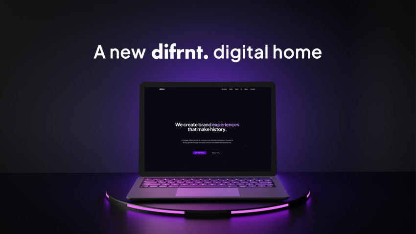 difrnt. anunță lansare noului website. Dan Toma, CEO & Partner: „Este o extensie a modului în care gândim și colaborăm”