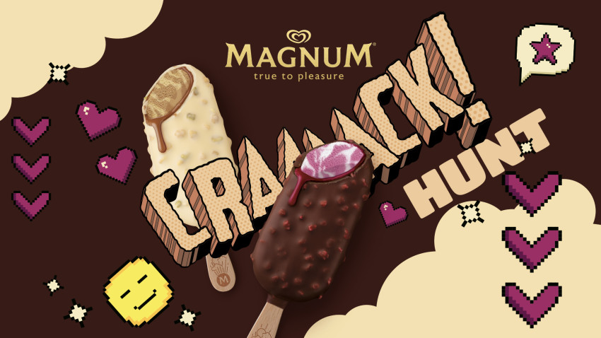 Magnum lansează “The Crack Hunt” – prima activare de gaming care transformă un sunet într-o poftă irezistibilă de înghețată