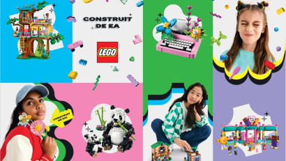 Grupul LEGO® și Global Girls Crew reinterpretează melodia „It’s Like That” a RUN DMC pentru a încuraja fetele să construiască