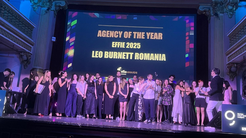 Leo Burnett București câștigă 17 premii, inclusiv Agenția Anului și Grand Effie, la Effie România 2025