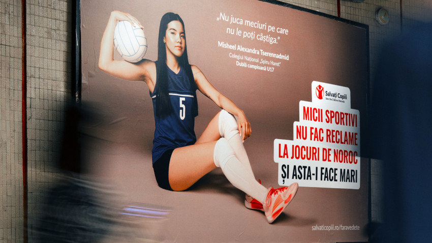 „Hai să jucăm corect! Fără vedete la jocuri de noroc”, o campanie cu miză  legislativă, semnată de Golin pentru Salvați Copiii România