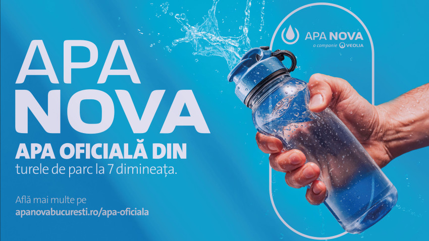 Apa Nova lansează campania integrată „Apa oficială din tot ce iubești în orașul tău”