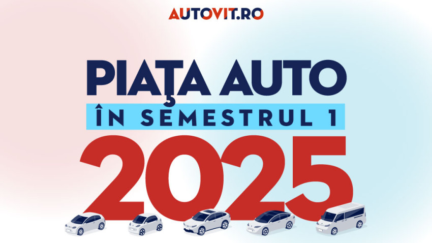 Autovit.ro înregistrează oferte de 2,5 miliarde euro în prima jumătate a 2025, în timp ce interesul pentru hibride se dublează, iar căutările pentru diesel scad cu o treime