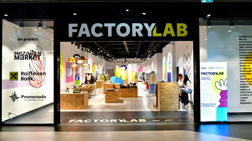 FactoryLab by Raiffeisen Bank & Mezanin Market continuă: 80 de antreprenori și artizani locali așteaptă publicul în Promenada Mall