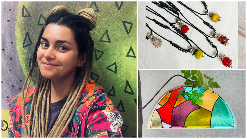 Andreea Geamănu: Îmi place când am libertatea de a-mi realiza propriile modele de vitralii, mai ales când colaborez cu arhitecți sau designeri, acolo simt că îmi pun în valoare toate abilitățile