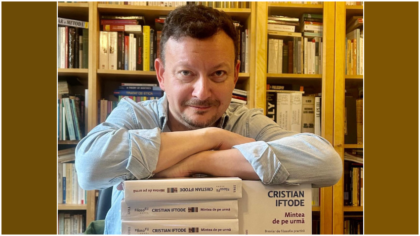 Cristian Iftode: Menirea filosofului e să reducă temperatura în cameră, să calmeze spiritele aducându-le înapoi la argument, să spargă bulele informaţionale şi să funcţioneze ca o interfaţă între persoane cu intuiţii foarte diferite