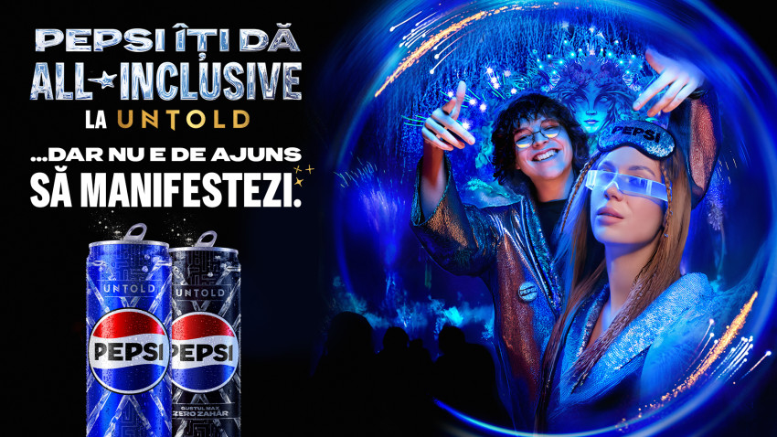 Distracție așa cum îți place ție: ALL-INCLUSIVE cu Pepsi la UNTOLD