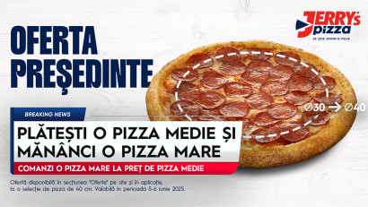 Oferta Președinte. Sau cum Jerry&rsquo;s Pizza creează oferte real time din replici de la Președinte