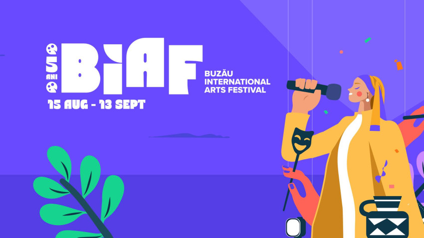 BIAF 2025 – Start spectaculos la ediția aniversară: 5 ani de festival, o lună în care Buzăul respiră prin artă