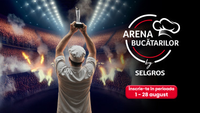 Arena Bucătarilor revine &icirc;n noiembrie: Selgros oferă premii de 80.000 de lei celor mai buni Chefi din Rom&acirc;nia