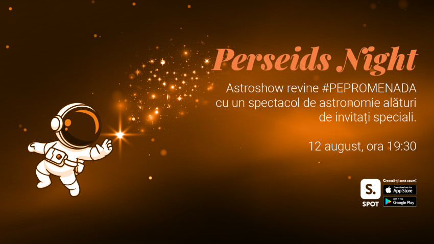 AstroShow revine la Promenada Mall cu o ediție dedicată Perseidelor