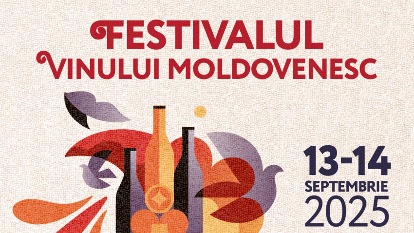 Cele mai apreciate crame din Republica Moldova aduc la București vinuri, spumante și vin ars, la cea de-a cincea ediție a Festivalului Vinului Moldovenesc