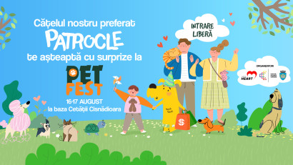 Shopping City Sibiu transformă grija pentru animale &icirc;ntr-o experiență de festival, la PET FEST