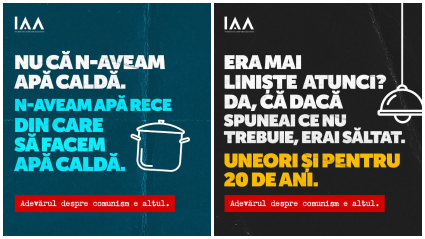 Era liniște, dar ne era frică. Aveam de toate, dar ne era foame.