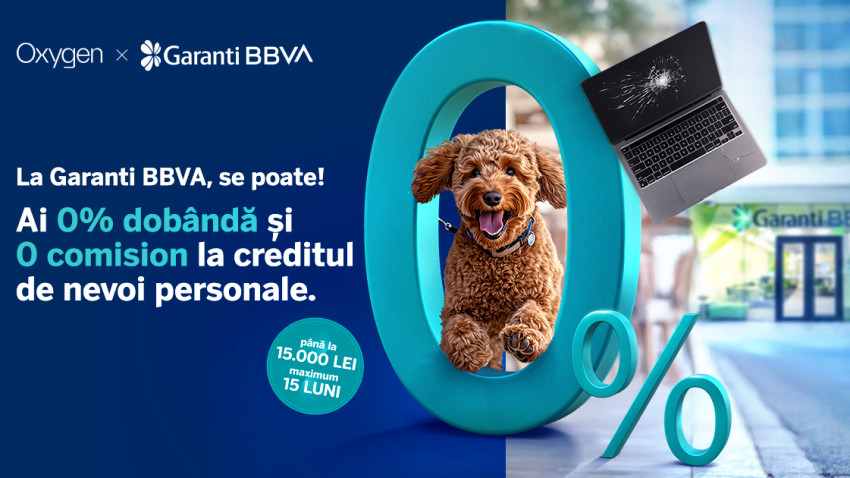 „Cu optimism, SE POATE!”, noua campanie Garanti BBVA România semnată de Oxygen