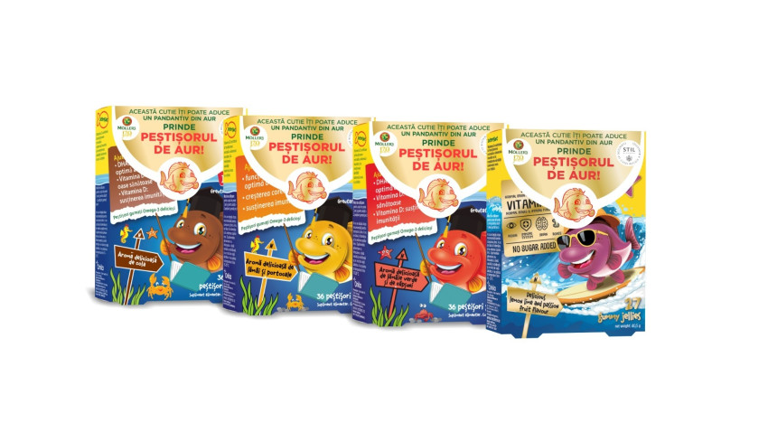 Möller’s Omega-3 Peștișori cu fructul pasiunii - un NOU produs original