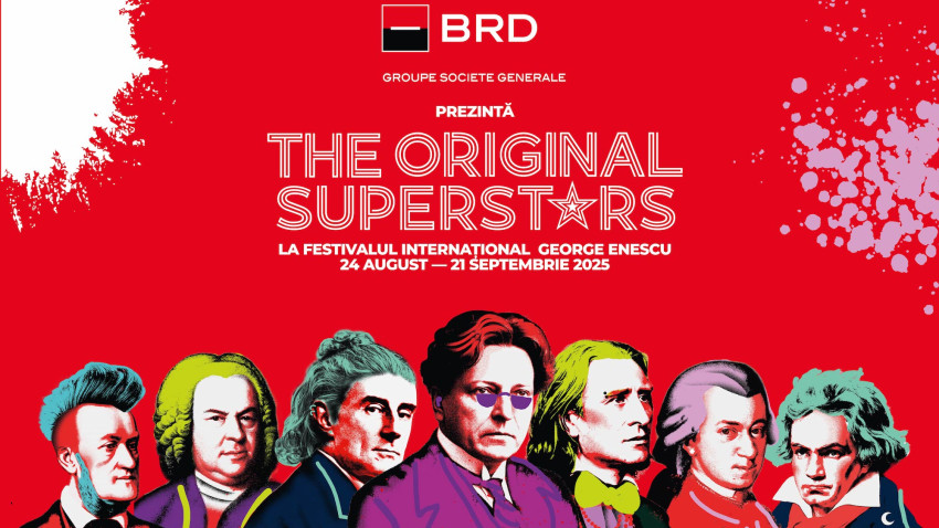 Muzica clasică, remaginată: BRD lansează The Original Superstars” și transformă experiența Festivalului Enescu