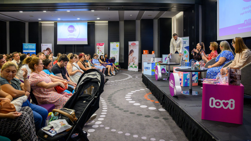 Maratonul Sănătății, ediția dedicată primelor 1.000 de zile din viața copilului, a reunit sute de părinți la București