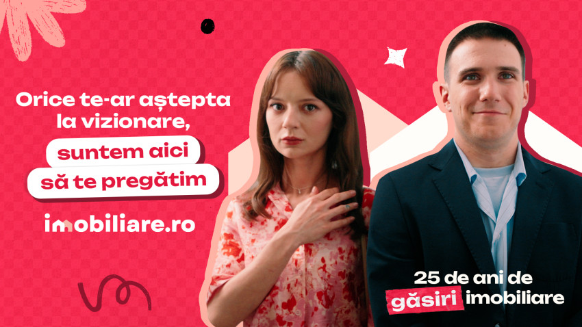 “Orice te-ar aștepta la vizionare, suntem aici să te pregătim.”, o nouă campanie lansată de Imobiliare.ro și Sector 7 HUB: găsește-ți chiria cu ce proprietar vrei, dar începe de pe Imobiliare.ro