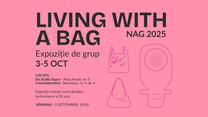 &bdquo;Living with a bag&rdquo; &ndash; expoziție despre viața cu stomă, cu ocazia NAG