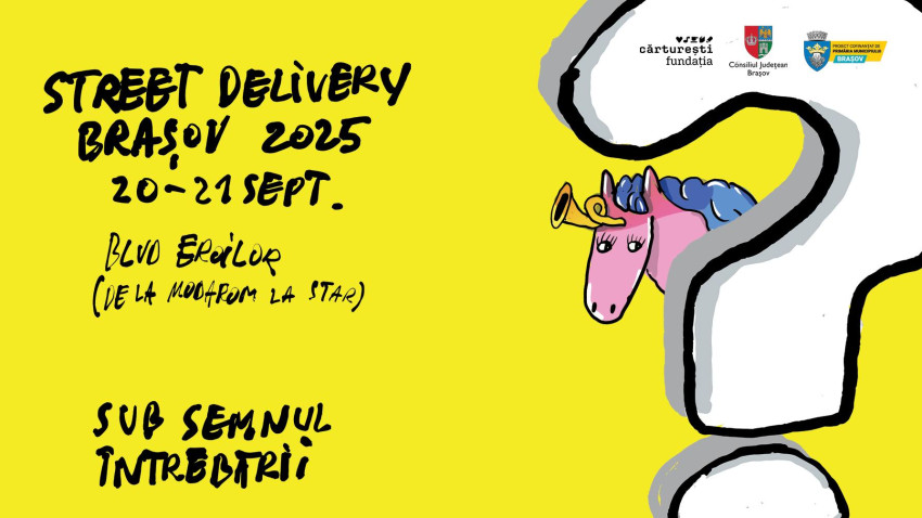Street Delivery Brașov, ediția a V-a. Închidem strada pentru mașini și o deschidem pentru oameni