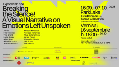 &bdquo;Breaking the Silence: A Visual Narrative on Emotions Left Unspoken&rdquo; - 13 artiști, un subiect tabu, un spațiu neconvențional