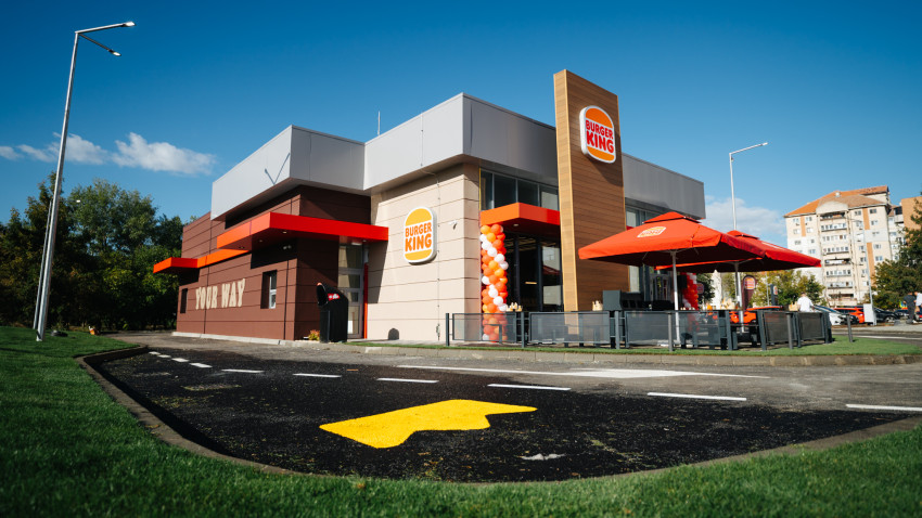 Burger King marchează 6 ani în România și deschide restaurantul cu numărul 40, în Slobozia