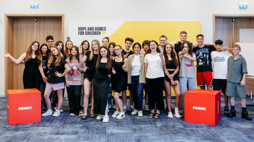PENNY, alături de Fundația Hope and Homes for Children în proiectul Burselor DAR, dedicat copiilor vulnerabili care excelează în educație, artă și sport