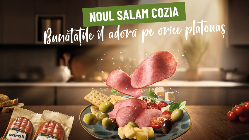 Cozia & Muscel - două salamuri de calitate superioară ce completează brandul Caroli