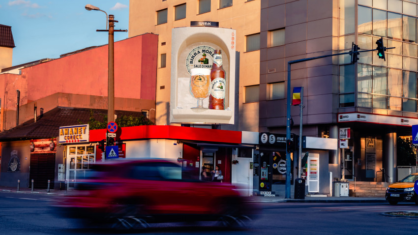 Il dolce far niente, într-o campanie OOH anamorfică WINK x Birra Moretti Sale di Mare