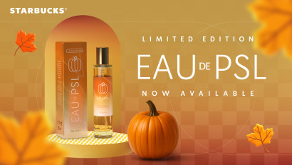 Tuio și Starbucks transformă Pumpkin Spice Latte &icirc;ntr-un parfum: &bdquo;EAU de PSL&rdquo;
