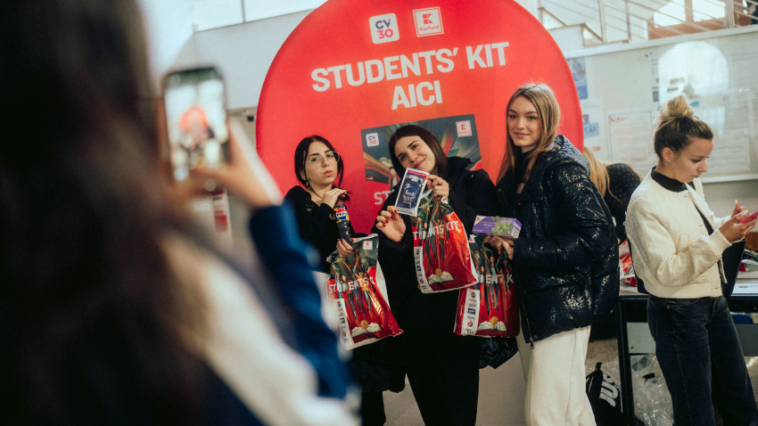 200.000 de studenți conectați prin Students’ Kit 2025. Kaufland, partener principal pentru al treilea an consecutiv