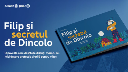 Allianz-Țiriac lansează &bdquo;Filip și secretul de Dincolo&rdquo;, o carte pentru copii care aduce &icirc;n prim-plan protecția financiară și importanța educației despre asigurări