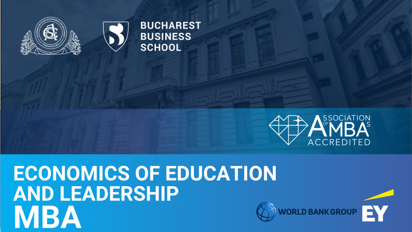 Start la prima ediție a programului MBA - Economia Educației și Leadership