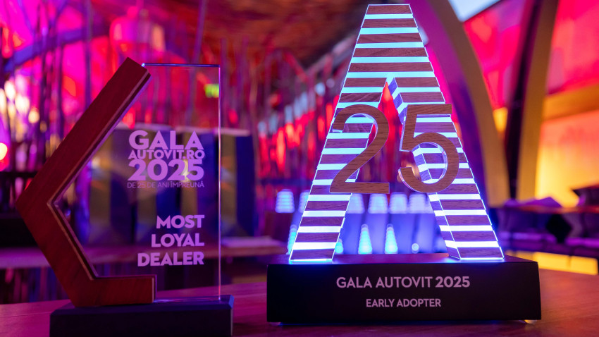 Gala Autovit.ro: 25 de ani de performanță și inovație în industria auto românească. Tranzacții de 2 miliarde de euro pe Autovit.ro, mașinile rulate dețin 58% din cota de piață în România