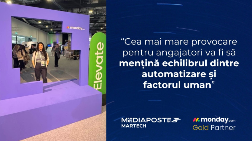 Diana Angheluță, Mediaposte Martech: „Cea mai mare provocare pentru angajatori va fi să mențină echilibrul dintre automatizare și factorul uman”
