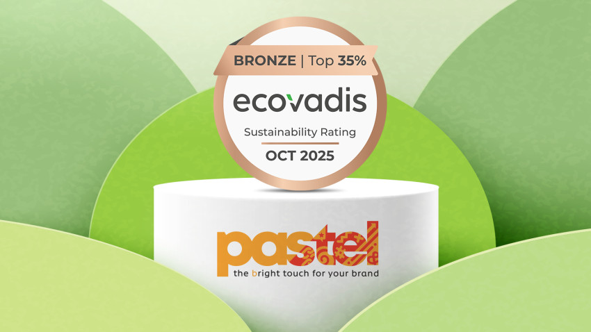 pastel obține Medalia de Bronz EcoVadis pentru performanța sa în sustenabilitate