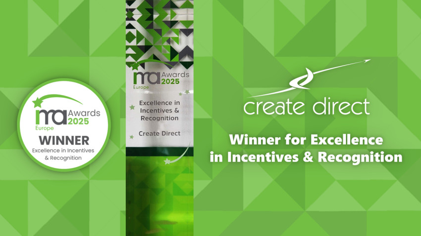 Create Direct câștigă premiul „Excellence in Incentives & Recognition” la IMA Europe Awards 2025