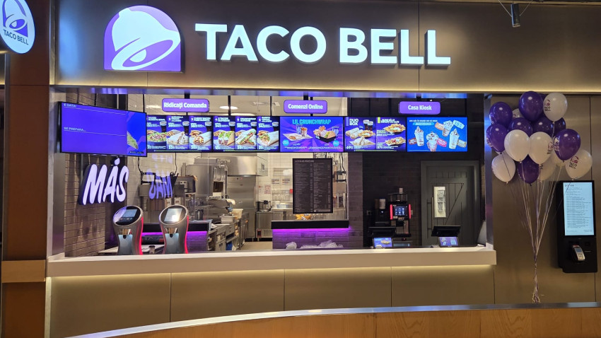 Sphera Franchise Group deschide un nou restaurant Taco Bell în Promenada Mall și ajunge la 17 unități la nivel național