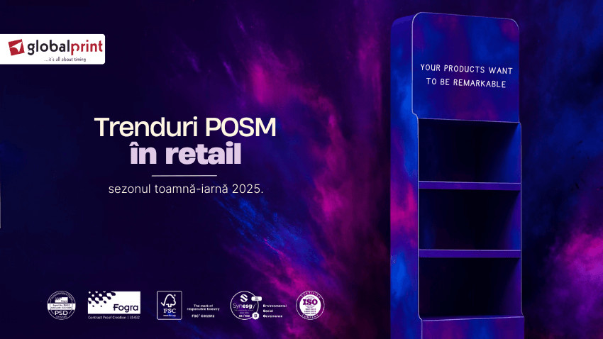 Trenduri POSM în retail pentru sezonul toamnă–iarnă 2025
