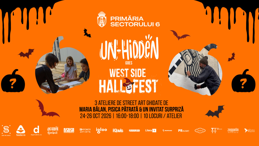 Artă urbană cu spirit de Halloween la West Side Hallo Fest 2025