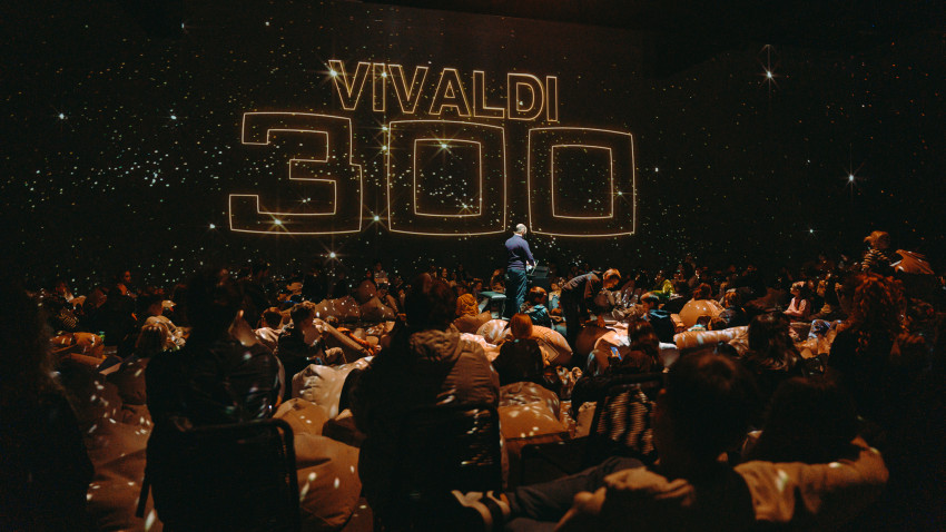Peste 1000 persoane au participat la „Anotimpurile Vivaldi Imersiv – 300 de ani Împreună” - experiența imersivă lansată la MINA în parteneriat cu ARCUB
