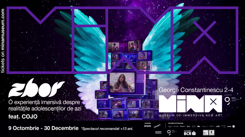 MINA și BCR prezintă „ZBOR” -  un spectacol multimedia dedicat adolescenților