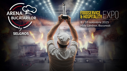 Arena Bucătarilor intră &icirc;n etapa decisivă: maeștrii gastronomiei rom&acirc;nești se luptă pentru trofeu și premii de 80.000 de lei