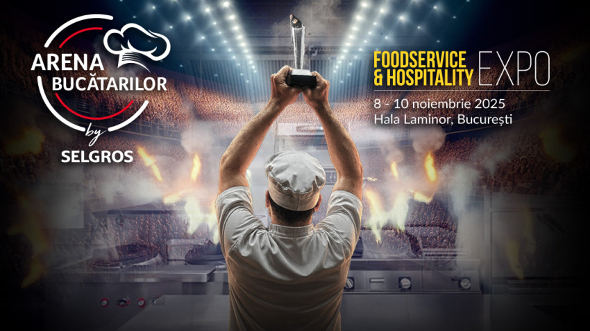 Arena Bucătarilor intră în etapa decisivă: maeștrii gastronomiei românești se luptă pentru trofeu și premii de 80.000 de lei