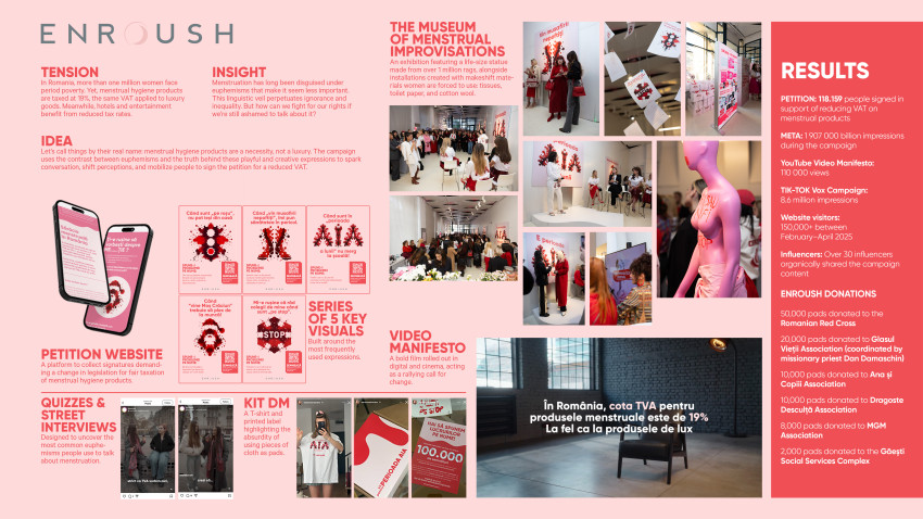 LINE Agency, finalistă la Art Directors Club of Europe AWARDS 2025. Campania “Spune-i pe nume” care a transformat un subiect tabu într-o cauză națională, recunoscută la nivel european