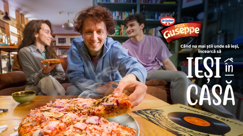 Dr. Oetker redefinește serile petrecute acasă prin campania „Ieși în casă!”