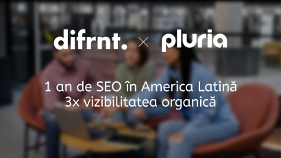 1 an de SEO in America Latina - pluria.co isi tripleaza vizibilitatea organica prin campania de SEO difrnt.