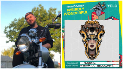 Tattoo Weirdly Wonderful. Bogdan Negru: Am incercat sa reprezint pe cat am putut de bine antiteza dintre minunat si straniu