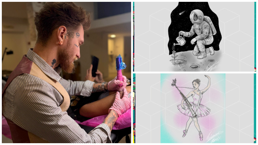 Tattoo Weirdly Wonderful. Alex Furman: Procesul creației este despre un singur lucru și anume: cat de bine reușești să arăți și celorlalți ceea ce e în interiorul tău?